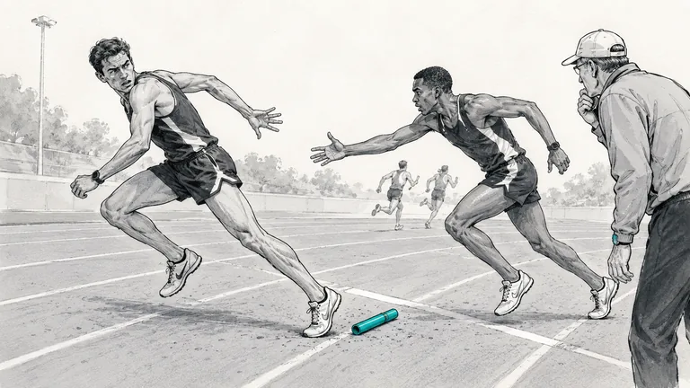 Illustration of a delivery flow where ownership, feedback, and governance arrive on time rather than after handoffs.